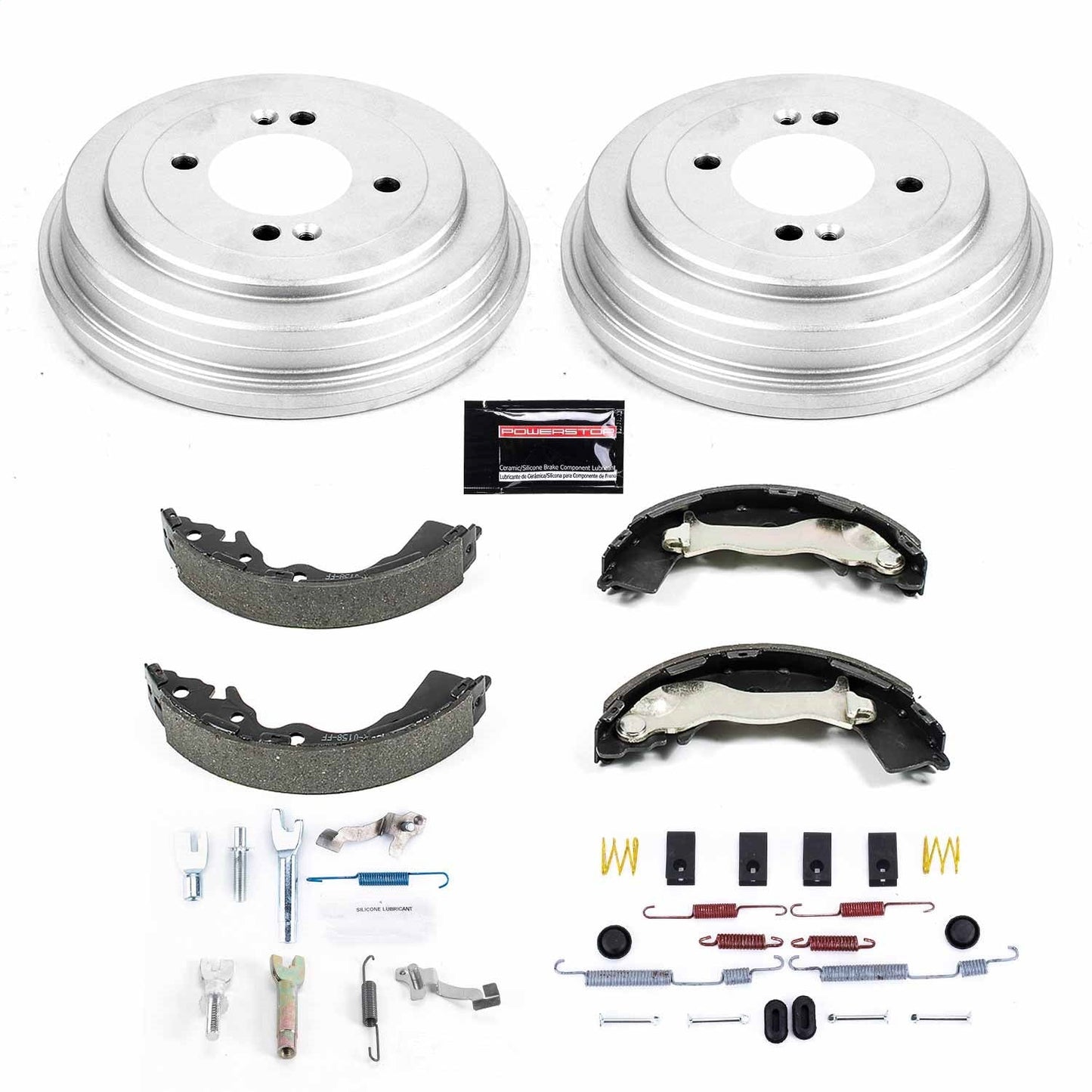 PowerStop 06-11 Hyundai Accent Rear Autospecialty Drum Kit (KOE15396DK)