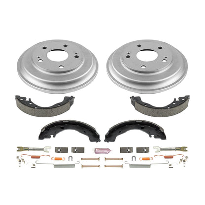 PowerStop 06-11 Honda Civic Coupe Rear Autospecialty Drum Kit (KOE15397DK)