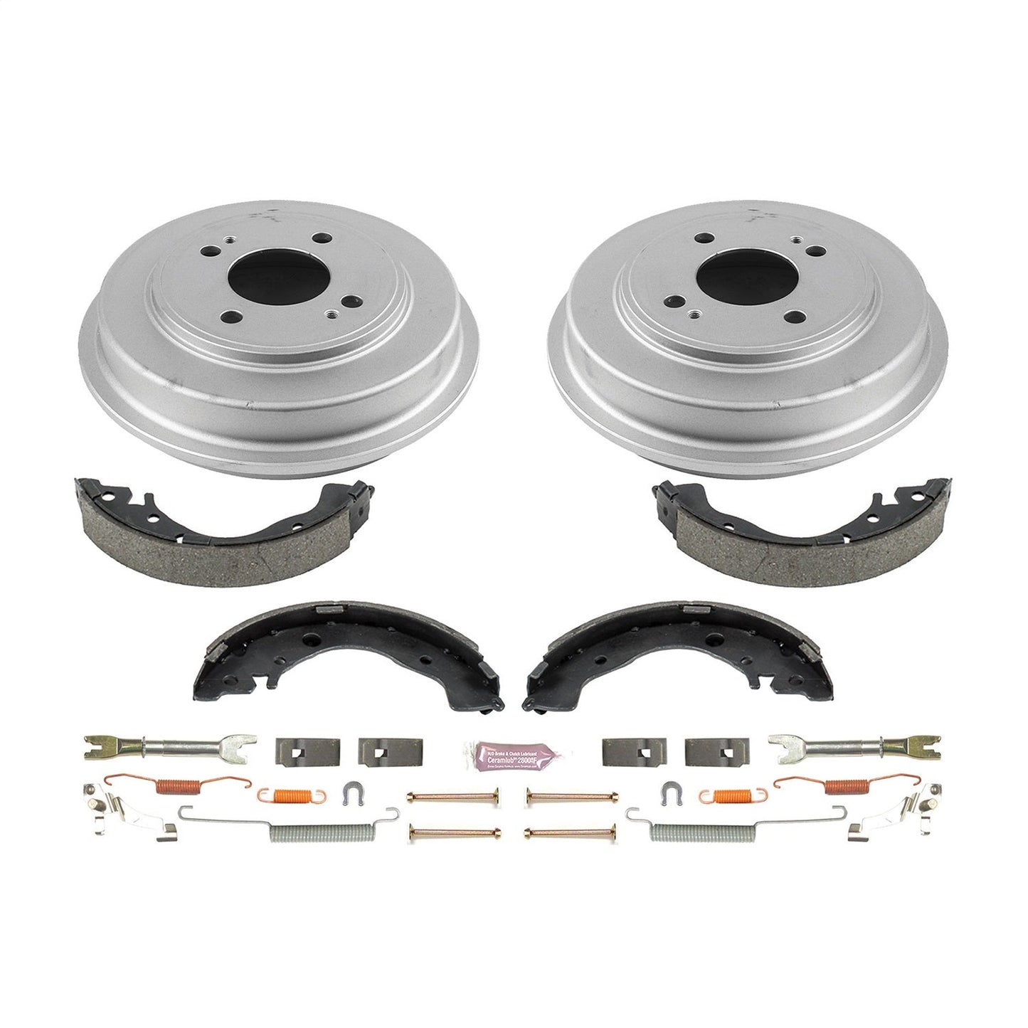 PowerStop 09-12 Honda Fit Rear Autospecialty Drum Kit (KOE15399DK)