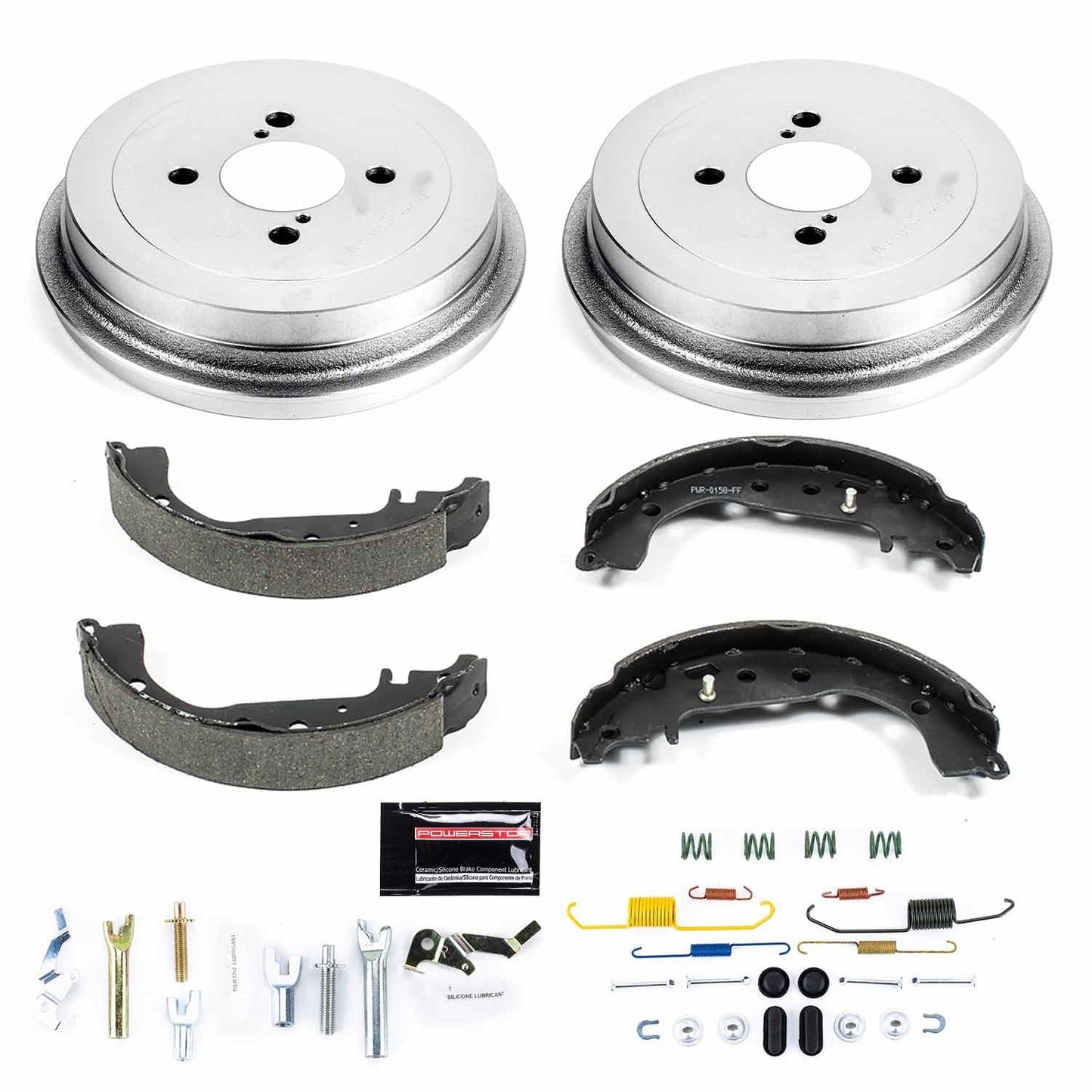 PowerStop 07-15 Toyota Yaris Rear Autospecialty Drum Kit (KOE15402DK)