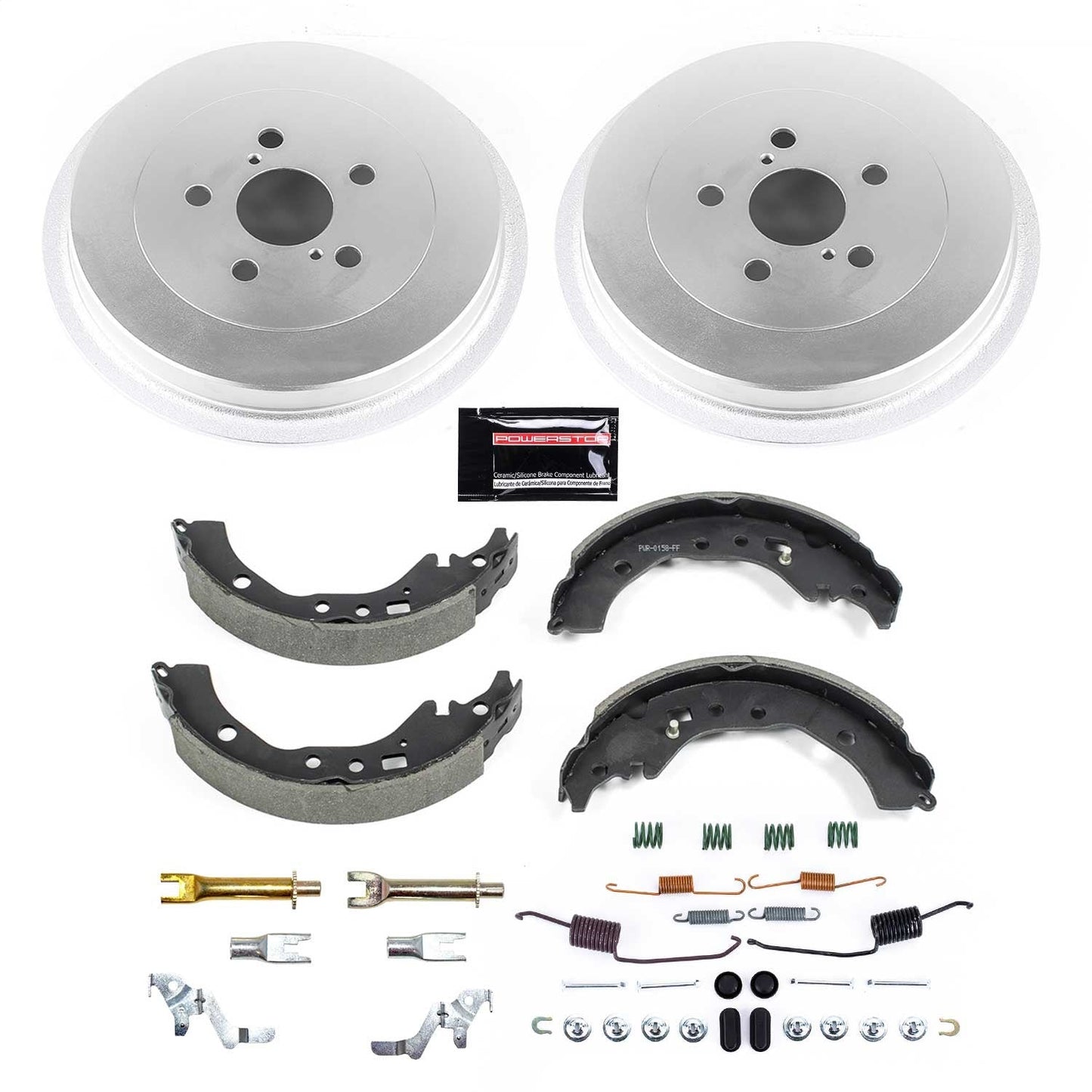 PowerStop 09-18 Toyota Corolla Rear Autospecialty Drum Kit (KOE15408DK)