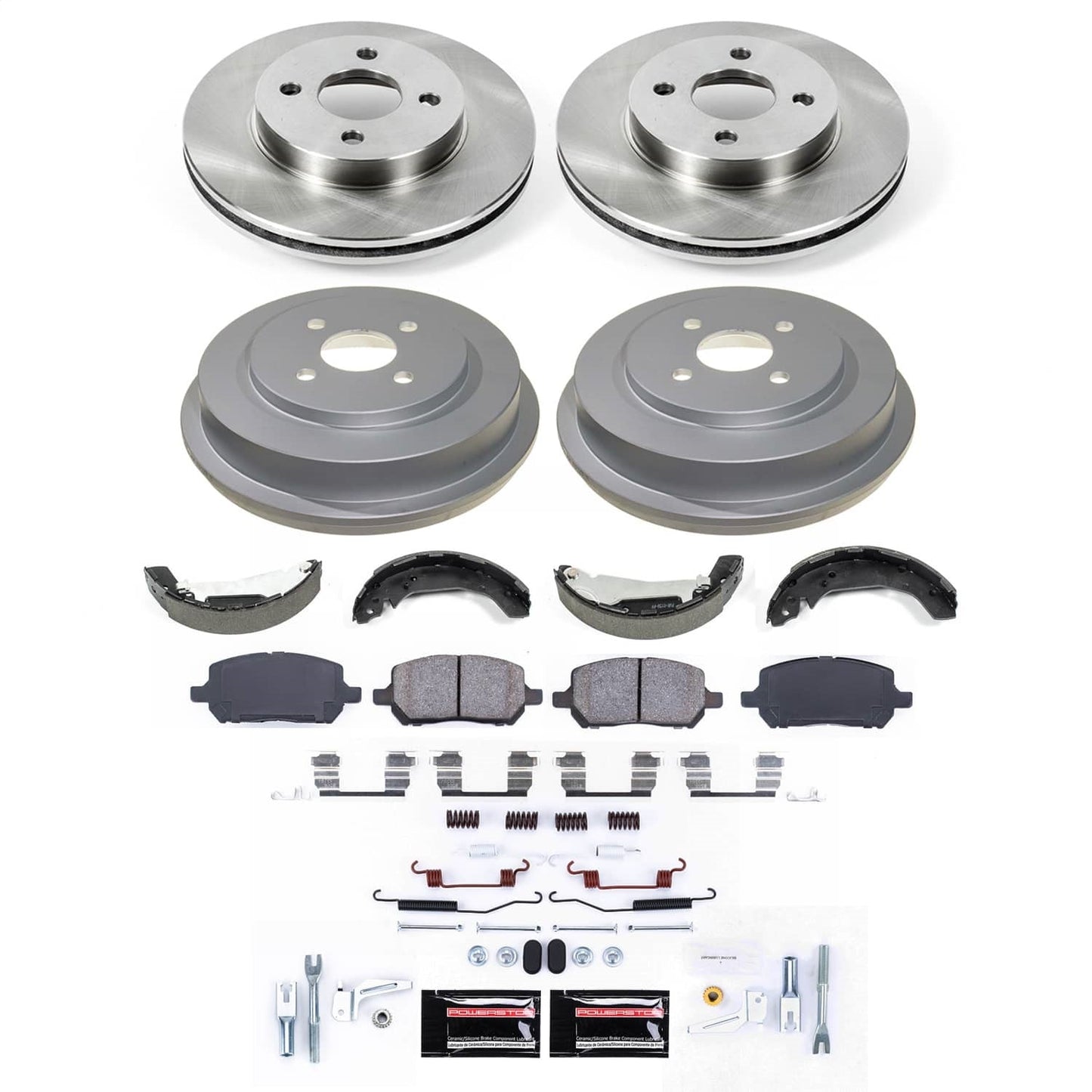 PowerStop 09-10 Chevrolet Cobalt Front and Rear Autospecialty Brake Kit (KOE15421DK)