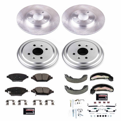 PowerStop 16-18 Chevrolet Spark Front & Rear Autospecialty Drum Kit (KOE15426DK)