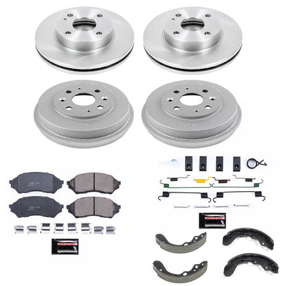 PowerStop 99-01 Mazda Protege Front & Rear Autospecialty Brake Kit (KOE15443DK)