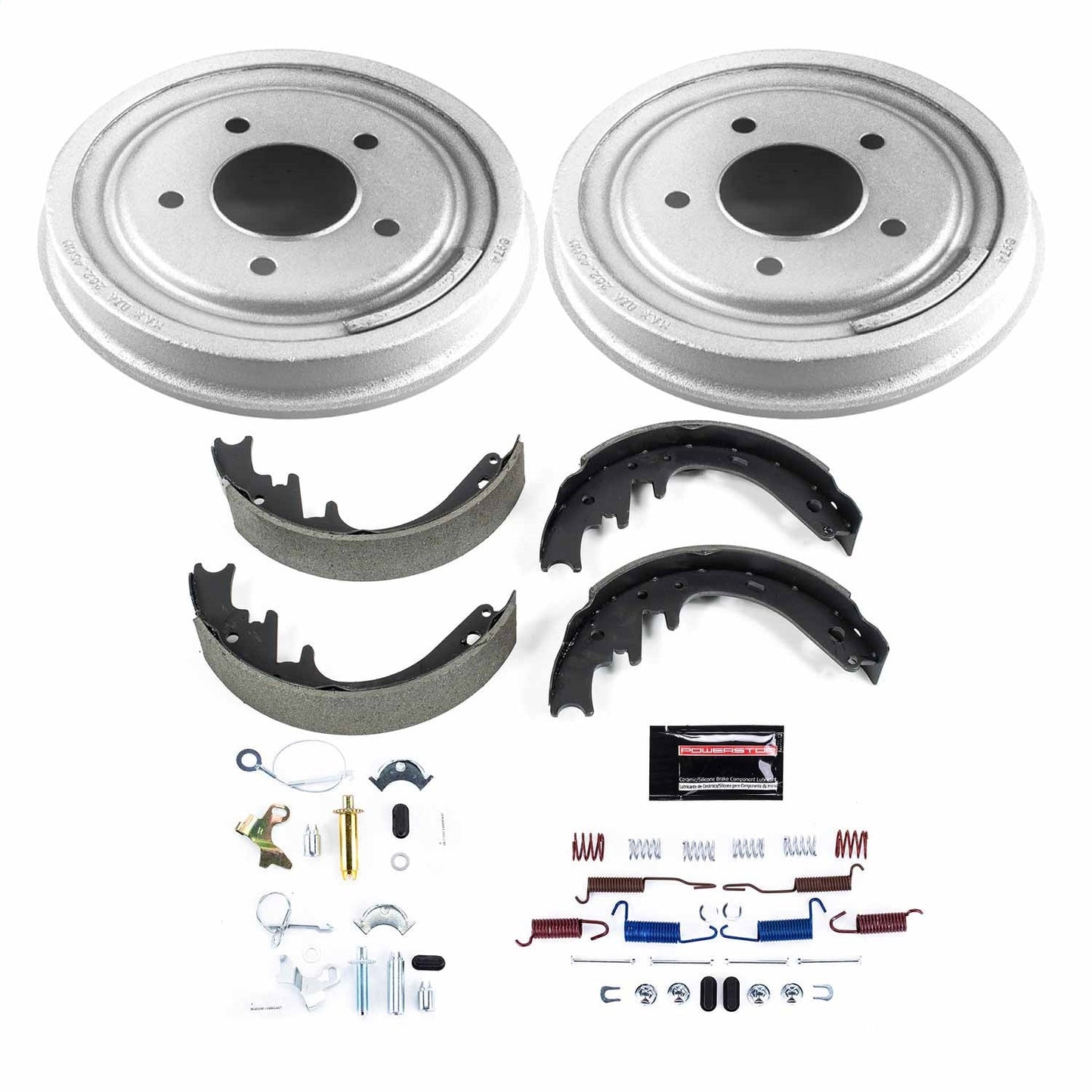 PowerStop 87-96 Ford Bronco Rear Autospecialty Drum Kit (KOE15453DK)