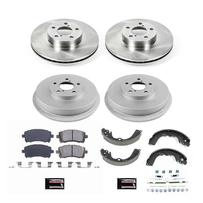 PowerStop 98-02 Subaru Forester Front & Rear Autospecialty Brake Kit (KOE15468DK)