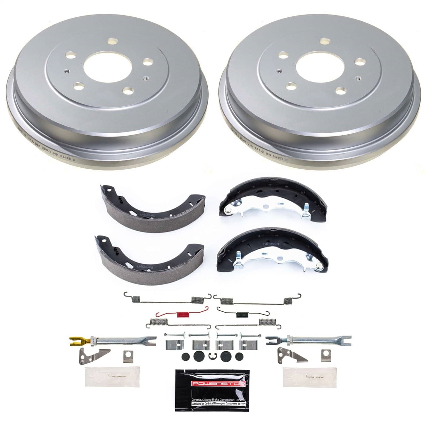 PowerStop 12-18 Ford Focus Rear Autospecialty Drum Kit (KOE15470DK)