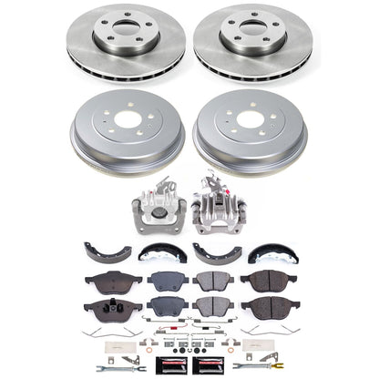 PowerStop 12-18 Ford Focus Front and Rear Autospecialty Brake Kit (KOE15485DK)