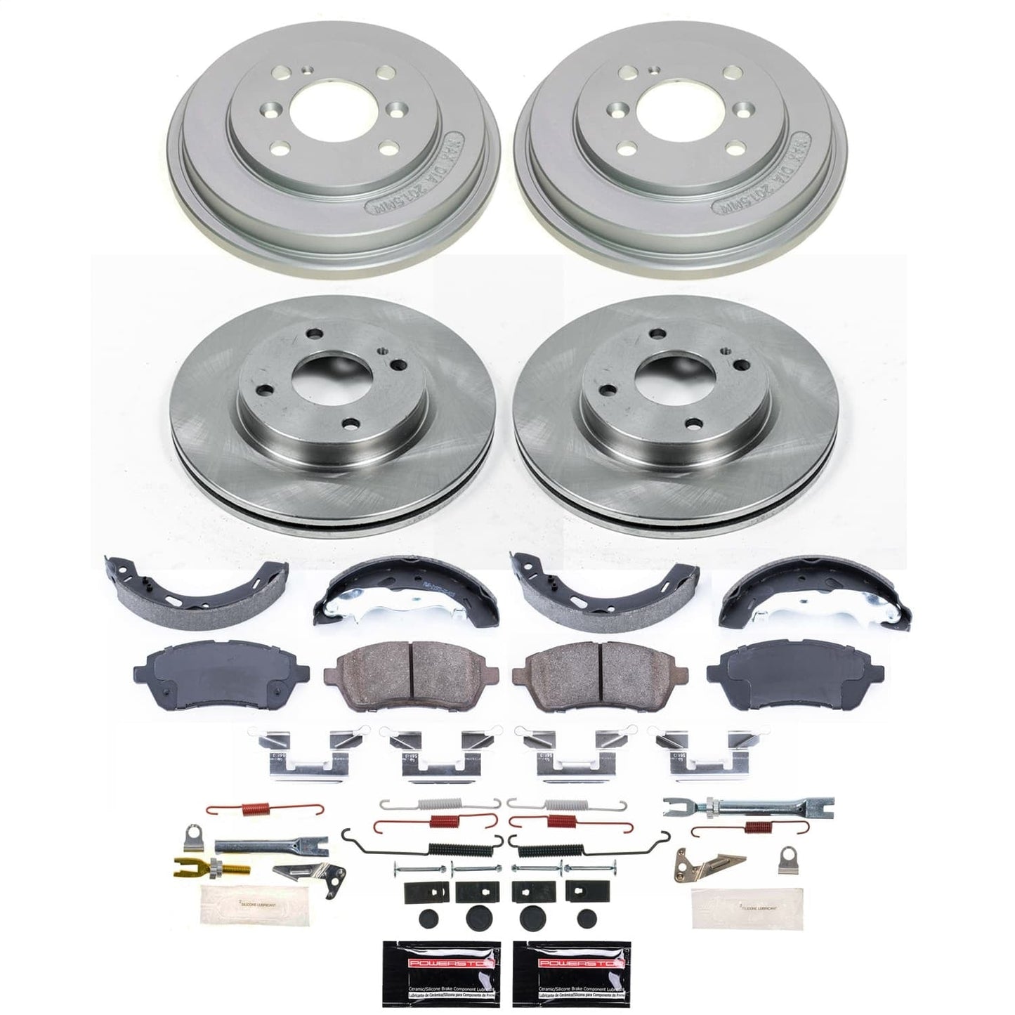 PowerStop 11-19 Ford Fiesta Front and Rear Autospecialty Brake Kit (KOE15486DK)