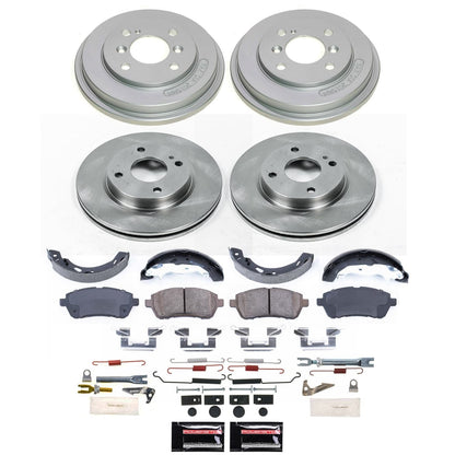 PowerStop 11-19 Ford Fiesta Front and Rear Autospecialty Brake Kit (KOE15486DK)