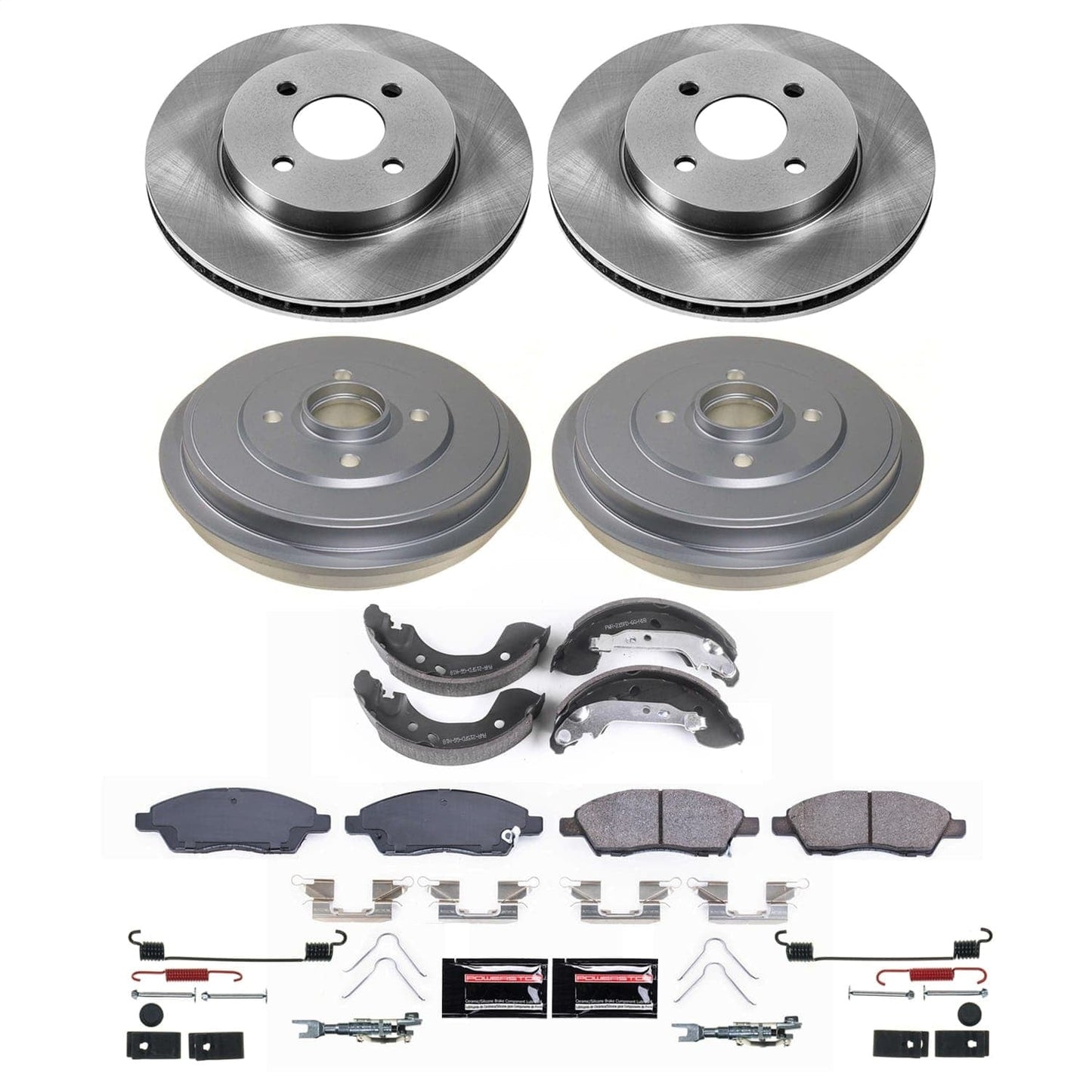 PowerStop 12-19 Nissan Versa Front and Rear Autospecialty Brake Kit (KOE15495DK)