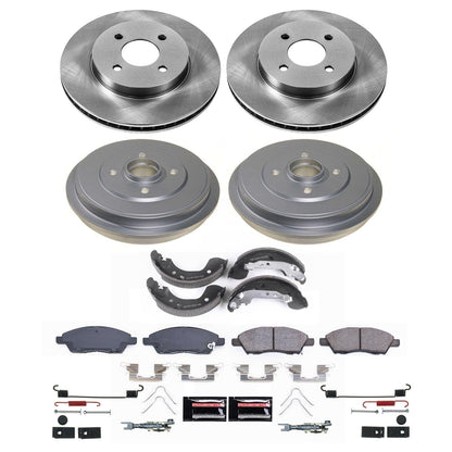 PowerStop 12-19 Nissan Versa Front and Rear Autospecialty Brake Kit (KOE15495DK)