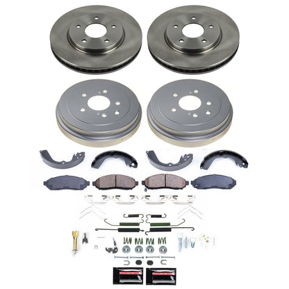 PowerStop 15-18 Chevrolet City Express Front and Rear Autospecialty Brake Kit (KOE15496DK)