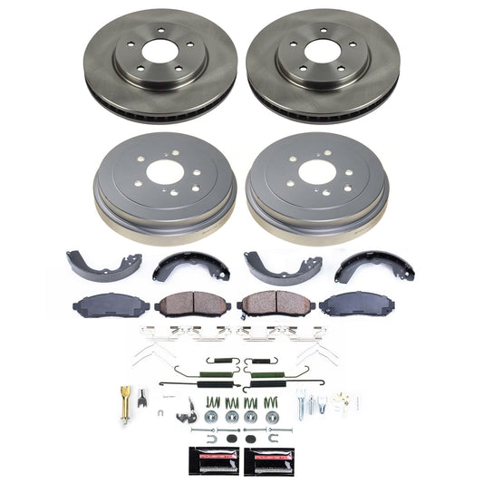PowerStop 15-18 Chevrolet City Express Front and Rear Autospecialty Brake Kit (KOE15496DK)