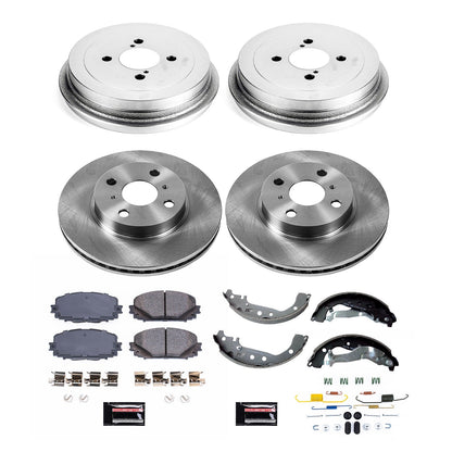 PowerStop 15-18 Toyota Yaris Front & Rear Autospecialty Brake Kit (KOE15497DK)