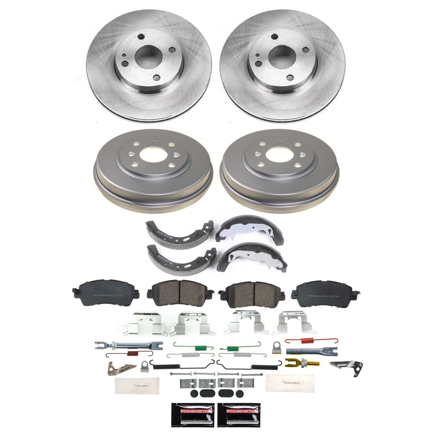 PowerStop 2016 Scion iA Front and Rear Autospecialty Brake Kit (KOE15498DK)