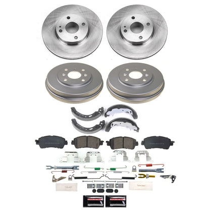 PowerStop 2016 Scion iA Front and Rear Autospecialty Brake Kit (KOE15498DK)