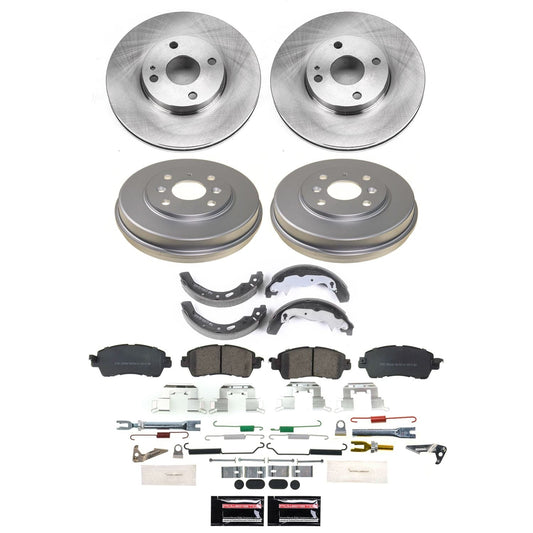 PowerStop 2016 Scion iA Front and Rear Autospecialty Brake Kit (KOE15498DK)