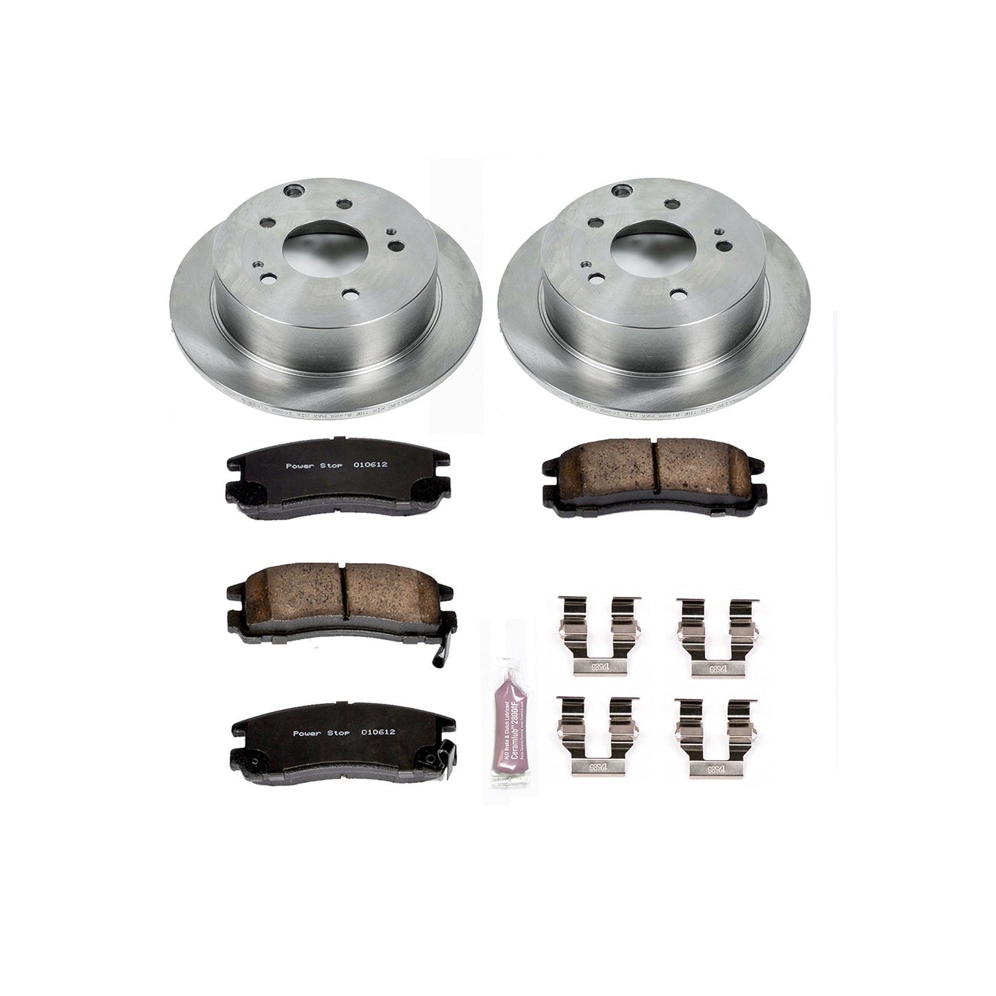 PowerStop 06-12 Mitsubishi Eclipse Rear Autospecialty Brake Kit (KOE155)