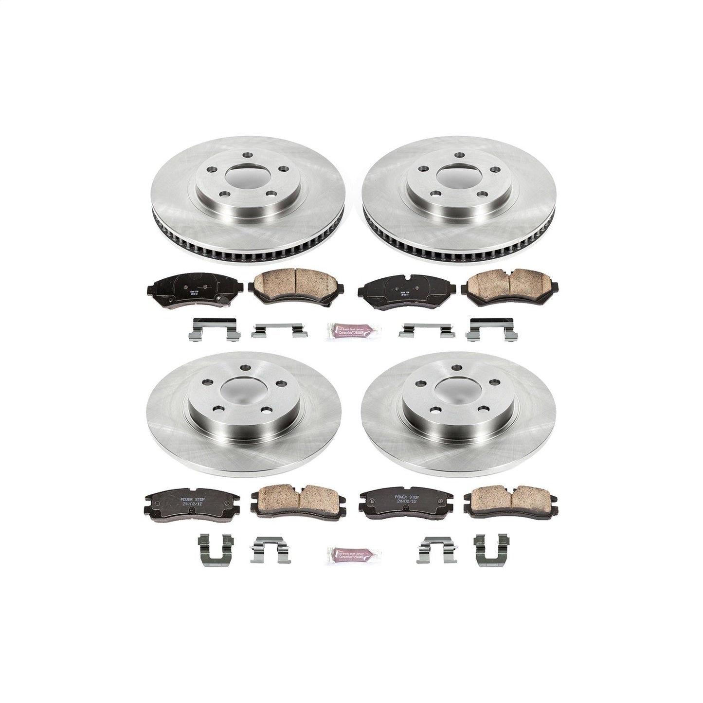 PowerStop 98-02 Cadillac Seville Front & Rear Autospecialty Brake Kit (KOE1550)