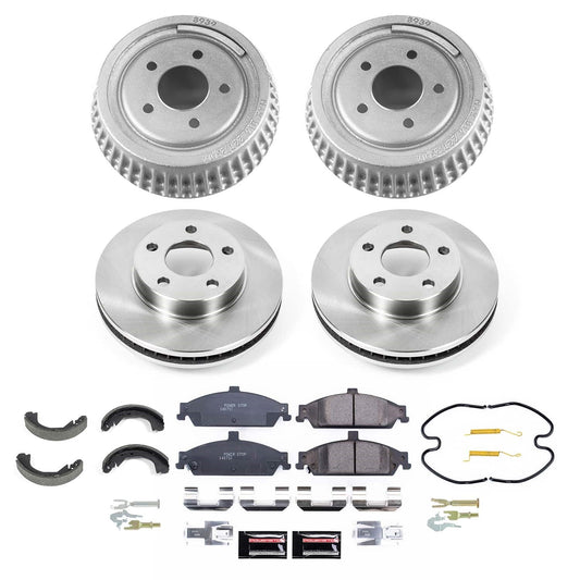 PowerStop 03-04 Oldsmobile Alero Front & Rear Autospecialty Brake Kit (KOE15505DK)