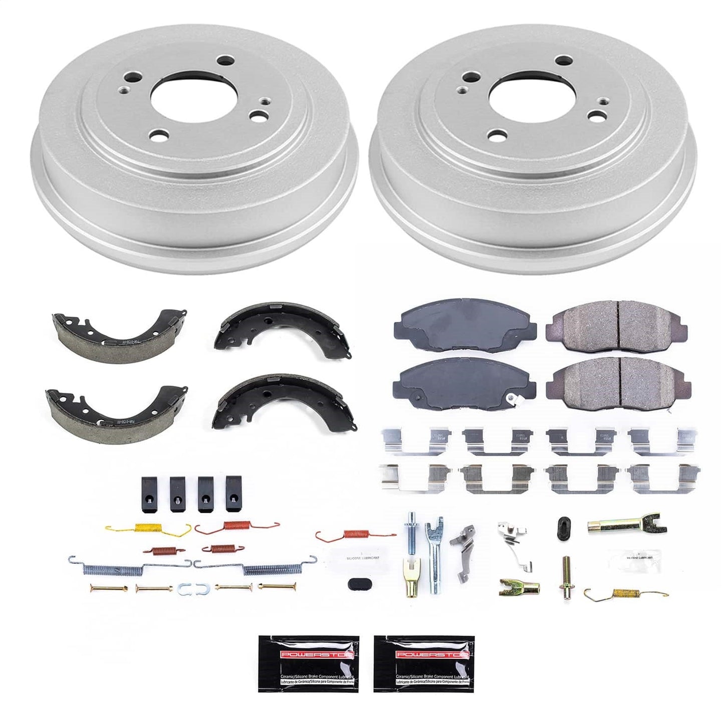 PowerStop 2000 Honda Civic Front & Rear Autospecialty Brake Kit (KOE15507DK)