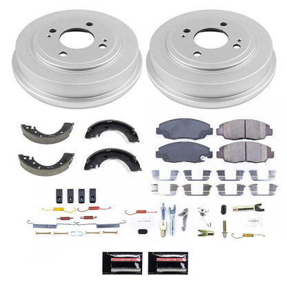 PowerStop 2000 Honda Civic Front & Rear Autospecialty Brake Kit (KOE15507DK)