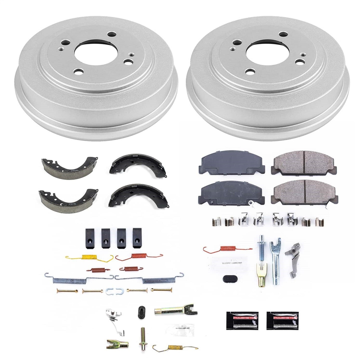 PowerStop 2000 Honda Civic Front & Rear Autospecialty Brake Kit (KOE15508DK)