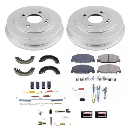 PowerStop 2000 Honda Civic Front & Rear Autospecialty Brake Kit (KOE15508DK)
