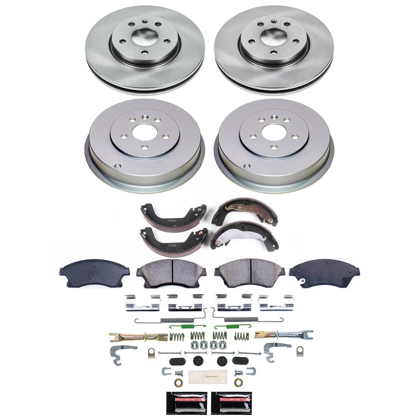 PowerStop 11-15 Chevrolet Cruze Front and Rear Autospecialty Brake Kit (KOE15522DK)