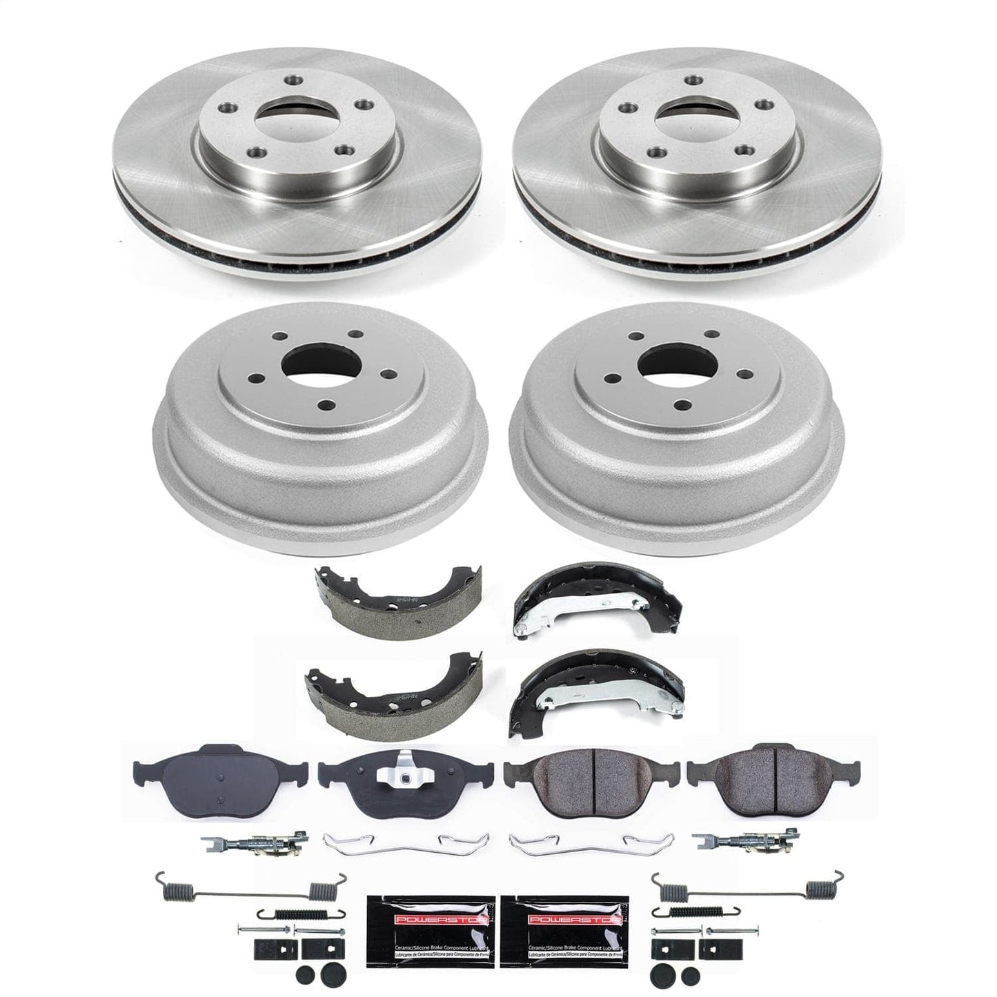 PowerStop 10-13 Ford Transit Connect Front and Rear Autospecialty Brake Kit (KOE15525DK)