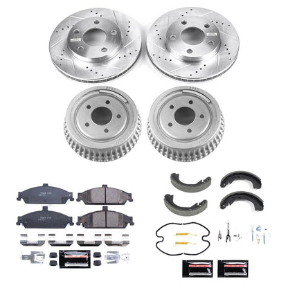 PowerStop 04-05 Chevrolet Classic Front and Rear Autospecialty Brake Kit (KOE15542DK)