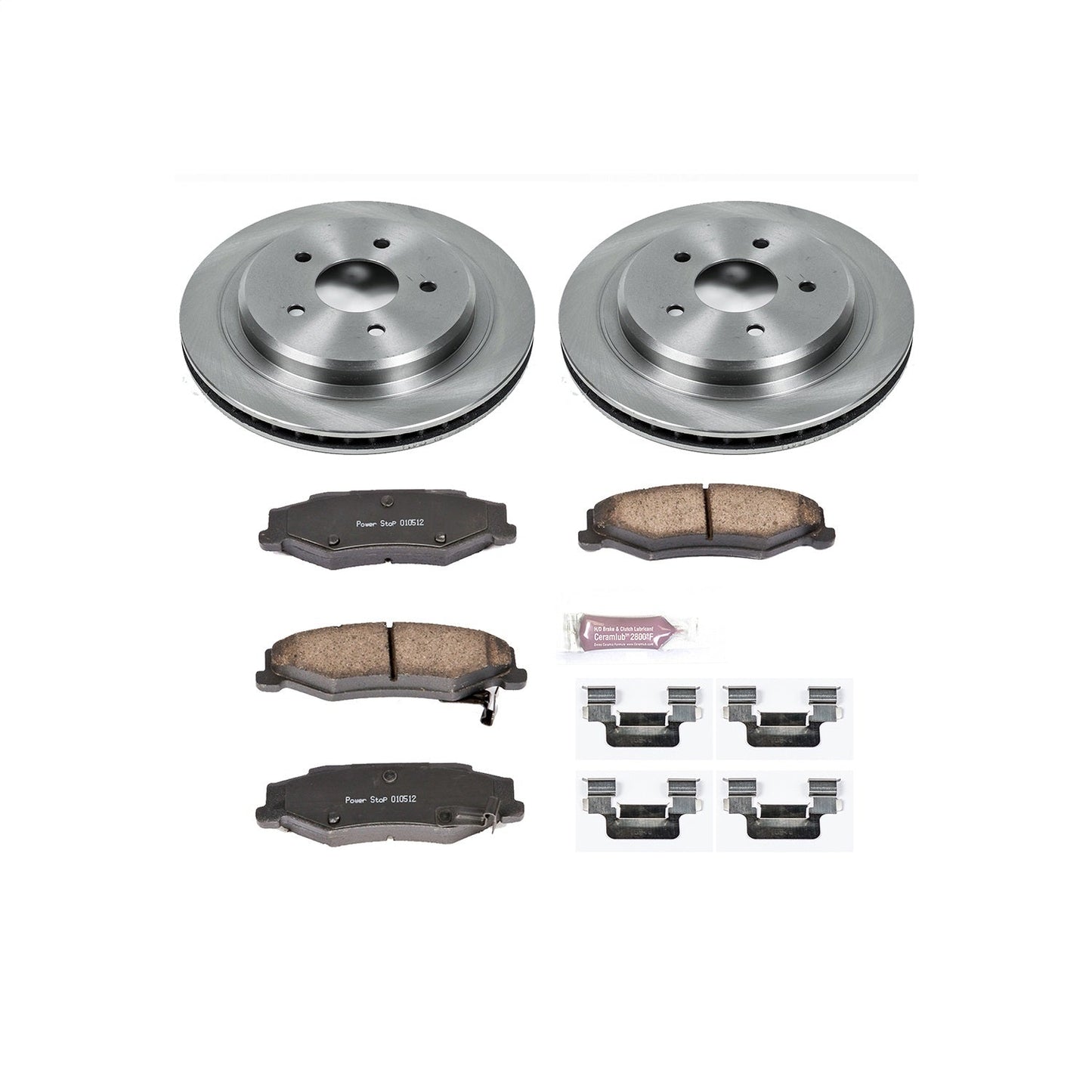 PowerStop 04-09 Cadillac XLR Rear Autospecialty Brake Kit (KOE1563)