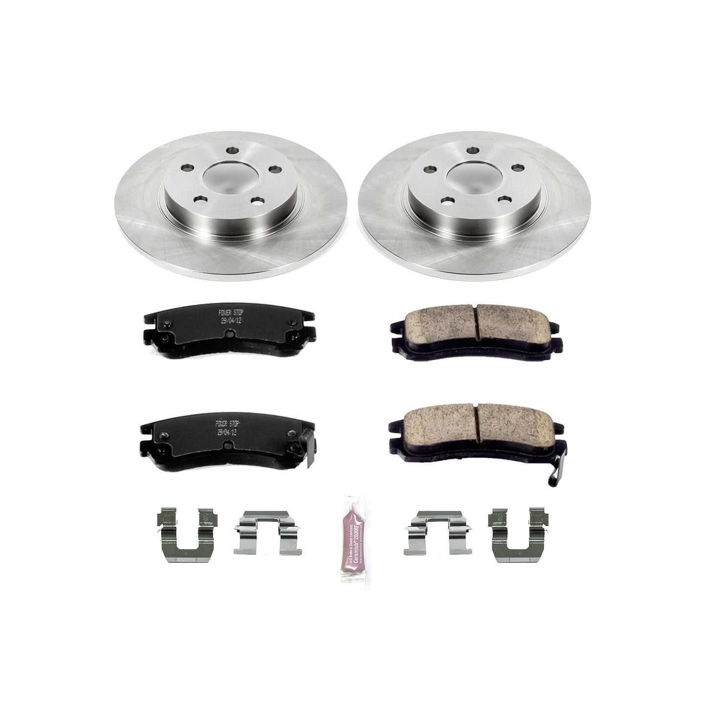 PowerStop 03-05 Buick Park Avenue Rear Autospecialty Brake Kit (KOE1566)