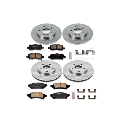 PowerStop 2004 Pontiac Grand Prix Front & Rear Autospecialty Brake Kit (KOE1587)