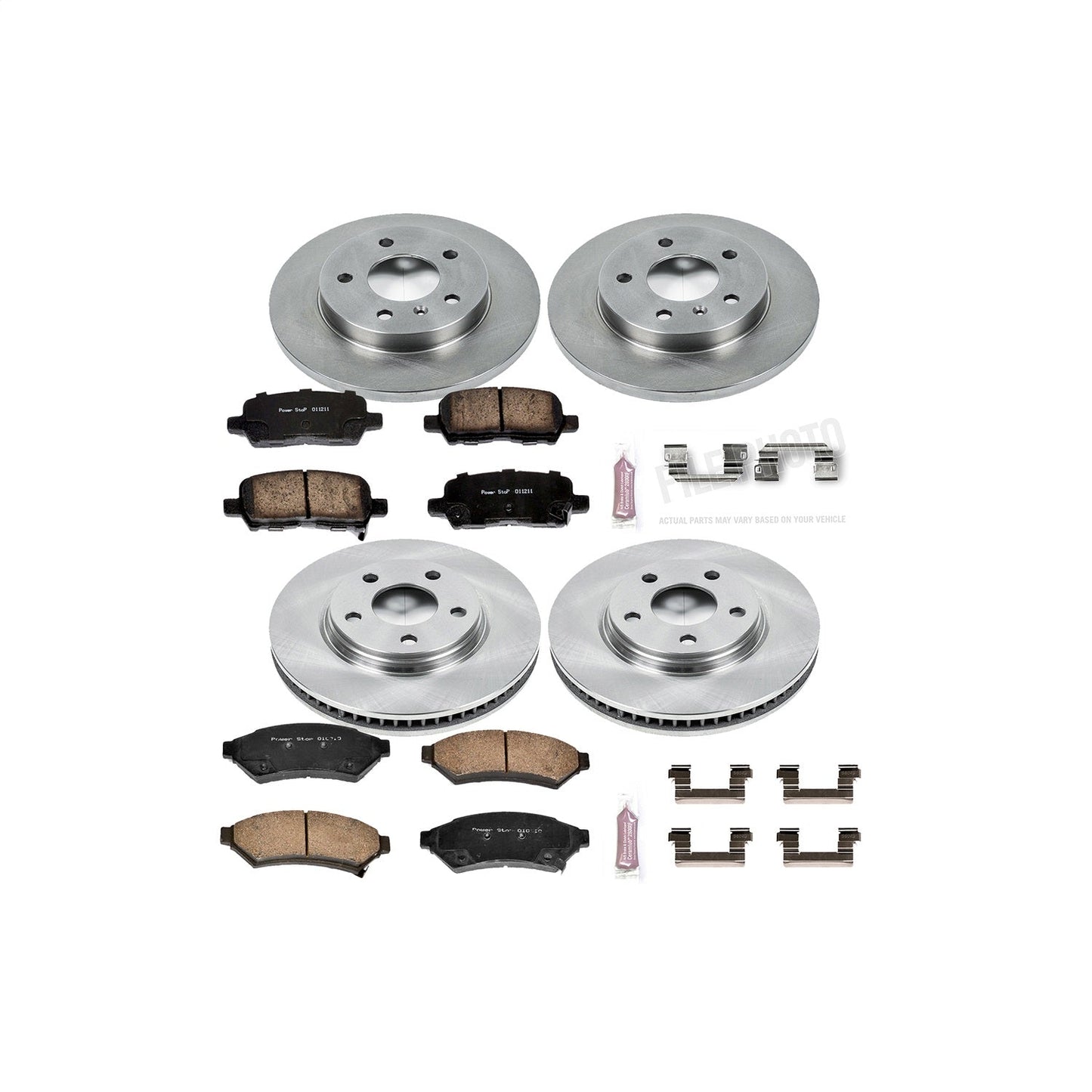 PowerStop 05-09 Buick Allure Front & Rear Autospecialty Brake Kit (KOE1589)