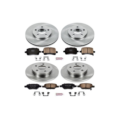 PowerStop 04-08 Chevrolet Malibu Front & Rear Autospecialty Brake Kit (KOE1618)