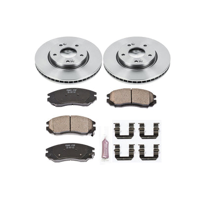 PowerStop 04-06 Hyundai Tiburon Front Autospecialty Brake Kit (KOE163)
