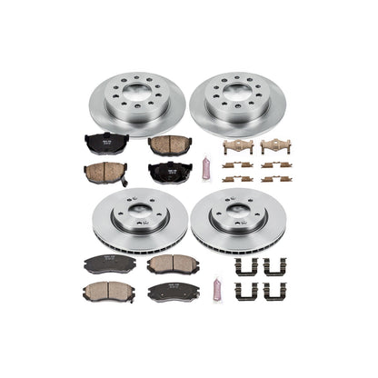 PowerStop 04-06 Hyundai Tiburon Front & Rear Autospecialty Brake Kit (KOE164)