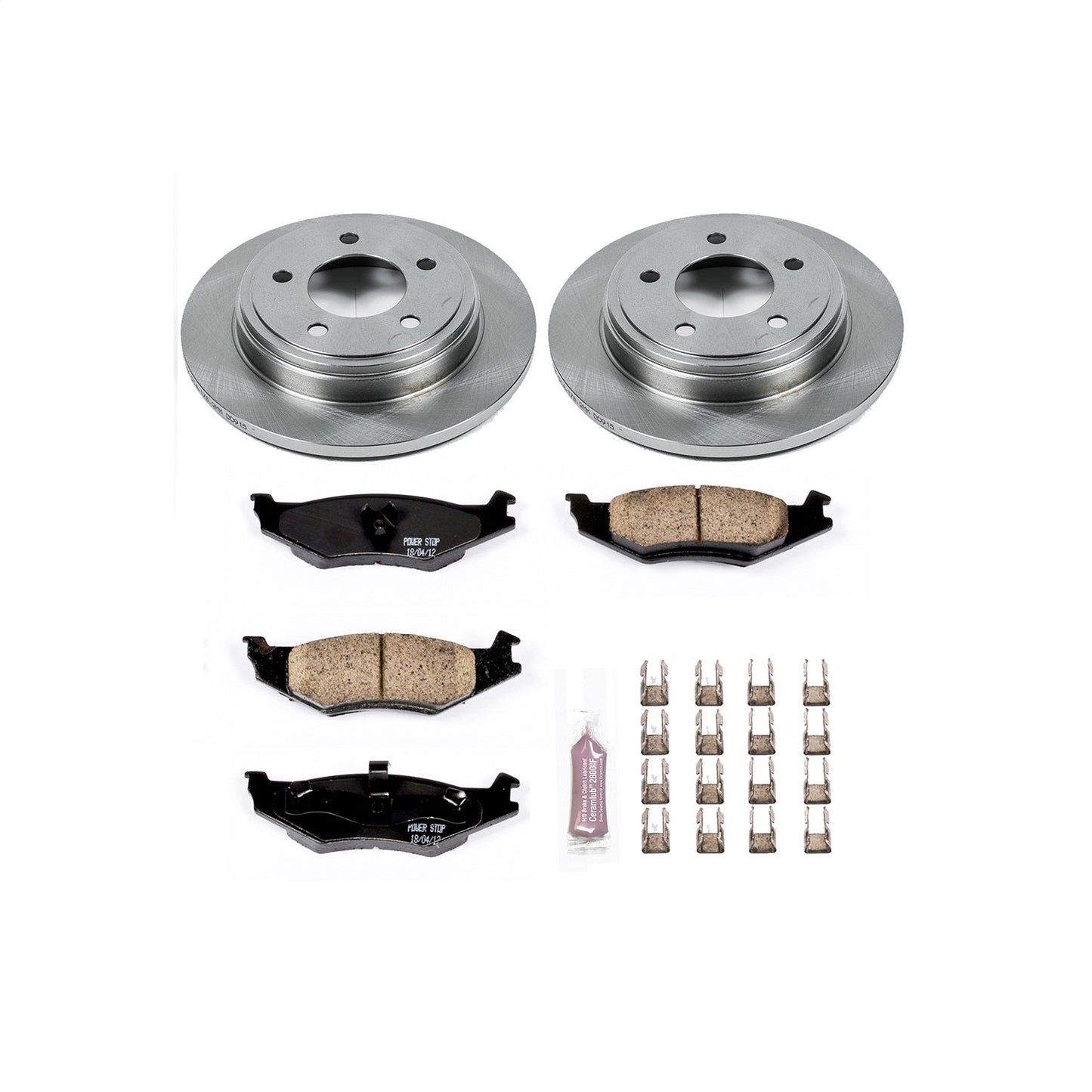 PowerStop 93-94 Chrysler Concorde Rear Autospecialty Brake Kit (KOE1667)