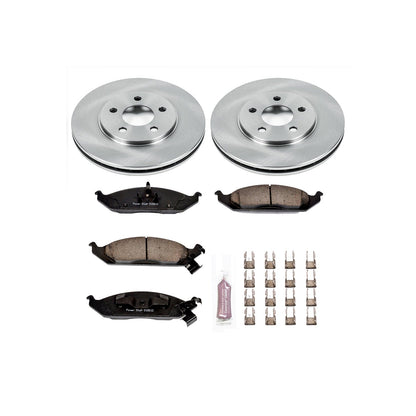 PowerStop 95-00 Chrysler Cirrus Front Autospecialty Brake Kit (KOE1676)
