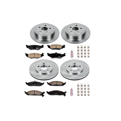 PowerStop 96-00 Plymouth Breeze Front & Rear Autospecialty Brake Kit (KOE1677)