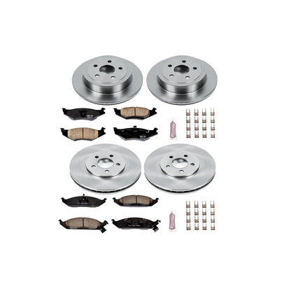 PowerStop 96-00 Plymouth Breeze Front & Rear Autospecialty Brake Kit (KOE1680)