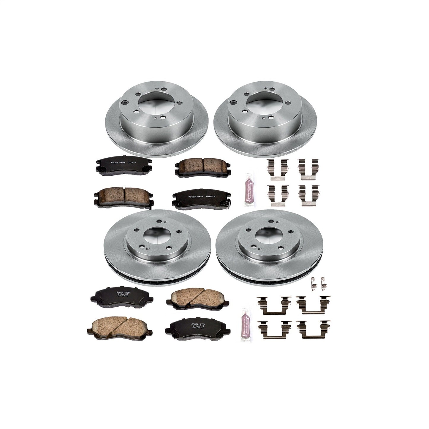 PowerStop 01-05 Chrysler Sebring Front & Rear Autospecialty Brake Kit (KOE1683)