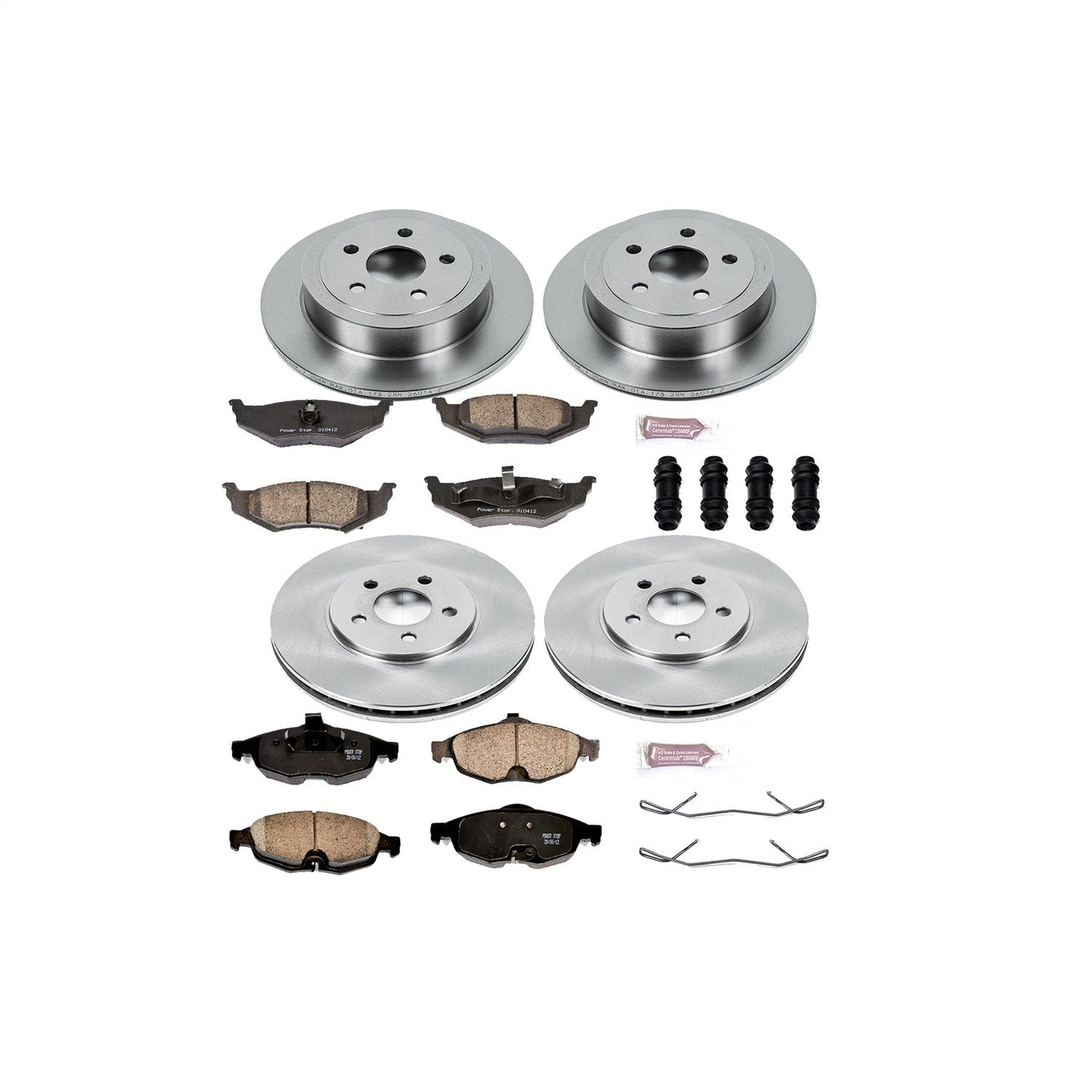 PowerStop 01-06 Chrysler Sebring Front & Rear Autospecialty Brake Kit (KOE1685)
