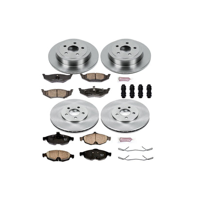 PowerStop 01-06 Chrysler Sebring Front & Rear Autospecialty Brake Kit (KOE1685)