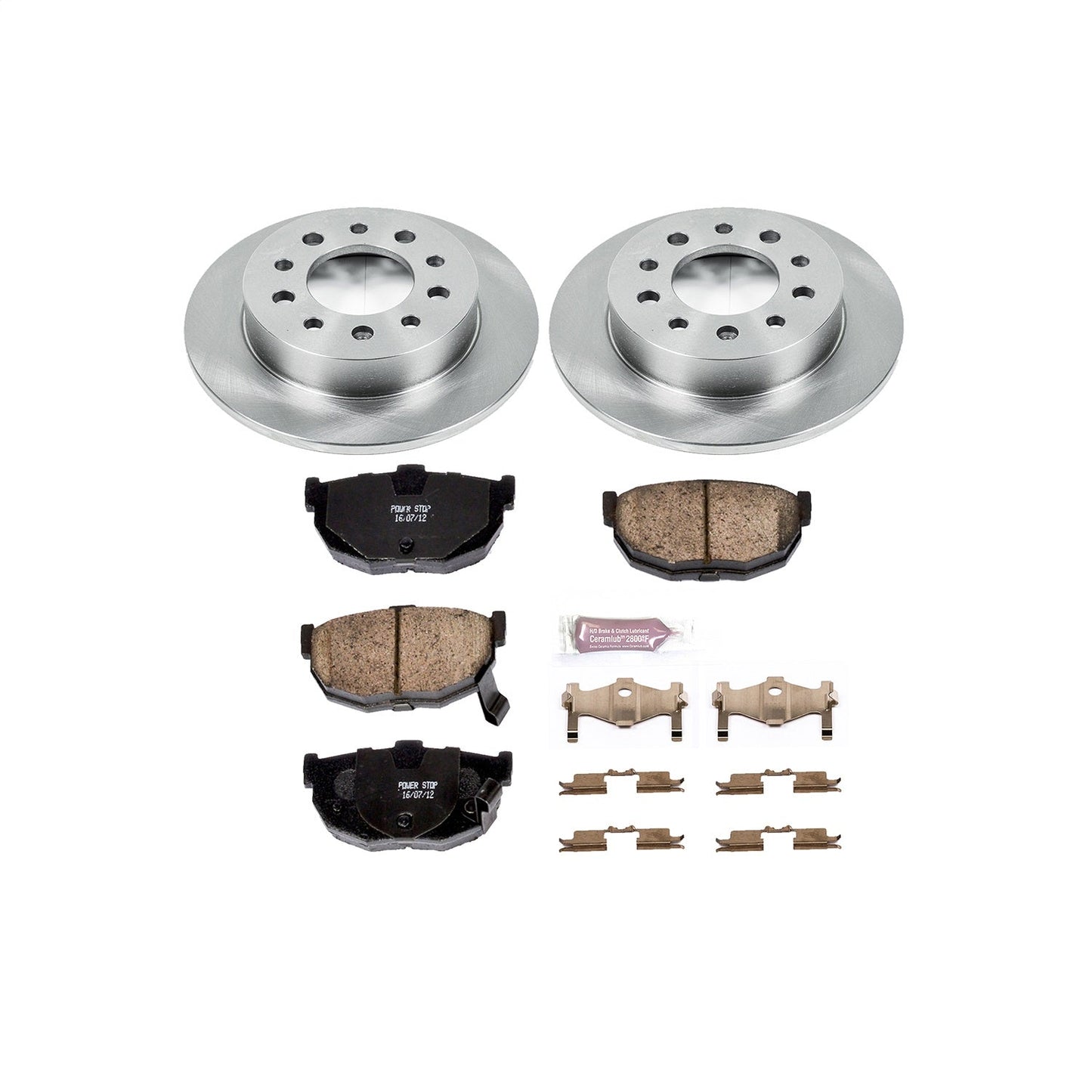 PowerStop 03-08 Hyundai Tiburon Rear Autospecialty Brake Kit (KOE170)