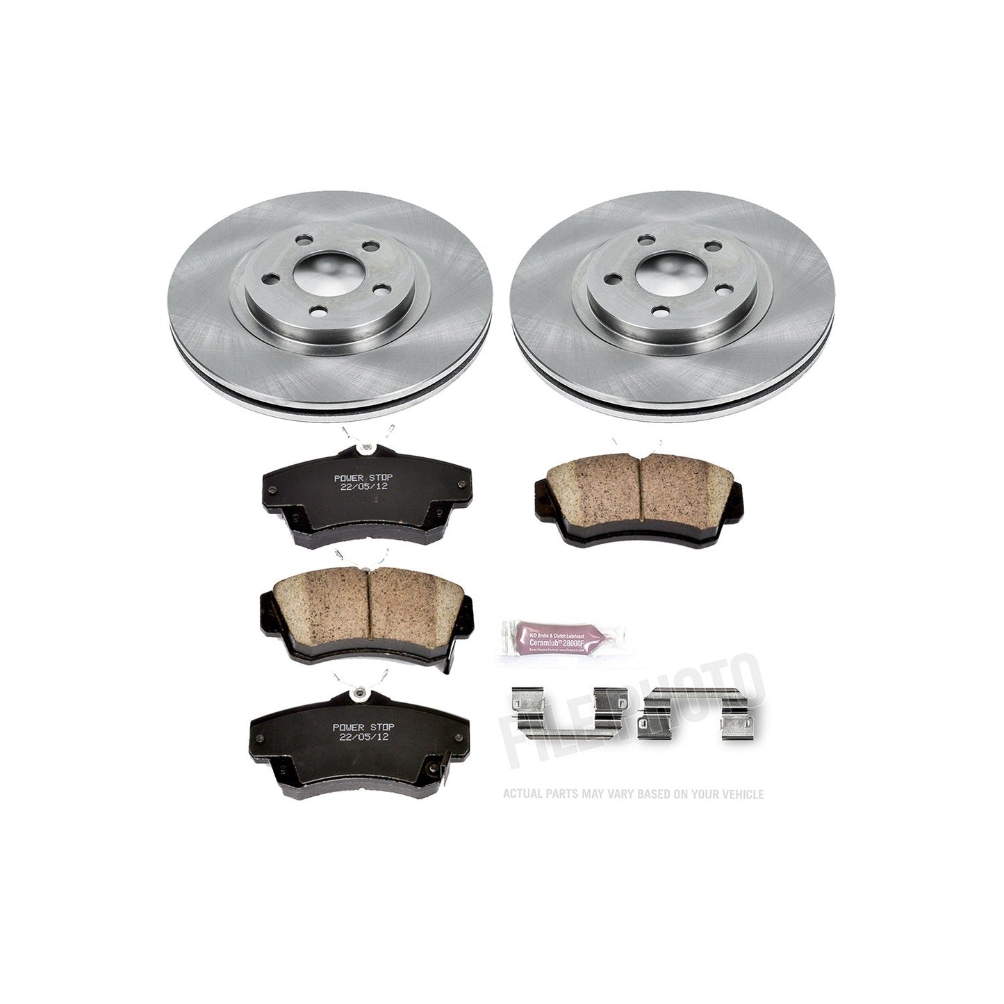 PowerStop 01-10 Chrysler PT Cruiser Front Autospecialty Brake Kit (KOE1704)