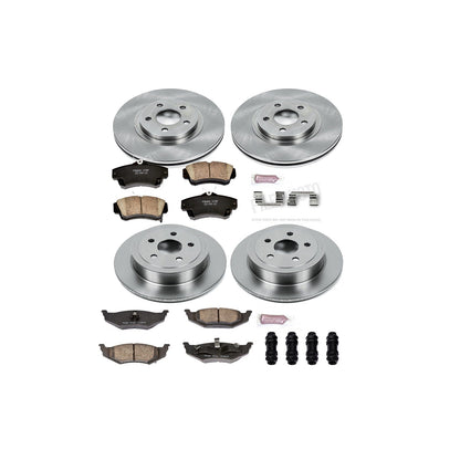 PowerStop 01-03 Chrysler PT Cruiser Front & Rear Autospecialty Brake Kit (KOE1705)
