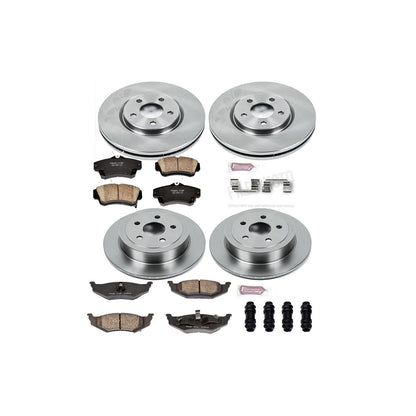 PowerStop 04-05 Chrysler PT Cruiser Front & Rear Autospecialty Brake Kit (KOE1707)